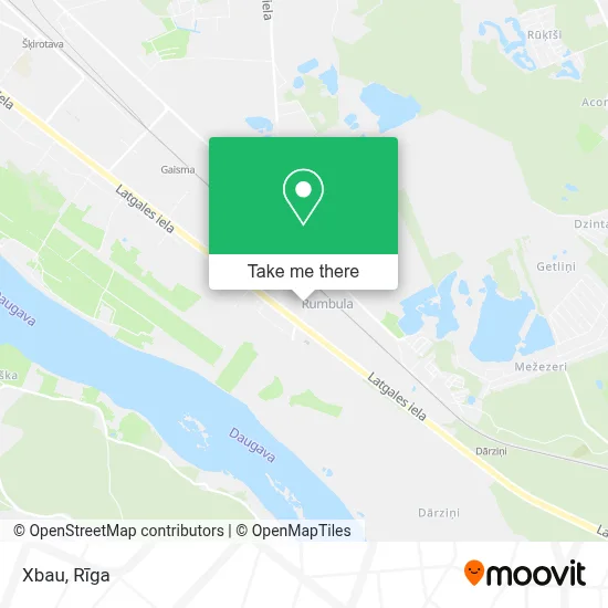Xbau map