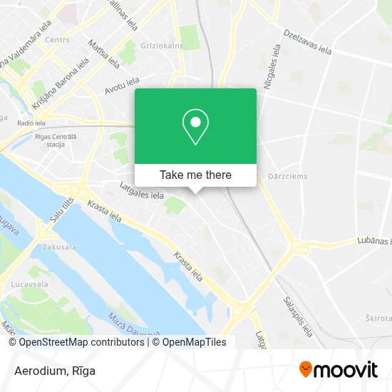 Aerodium map