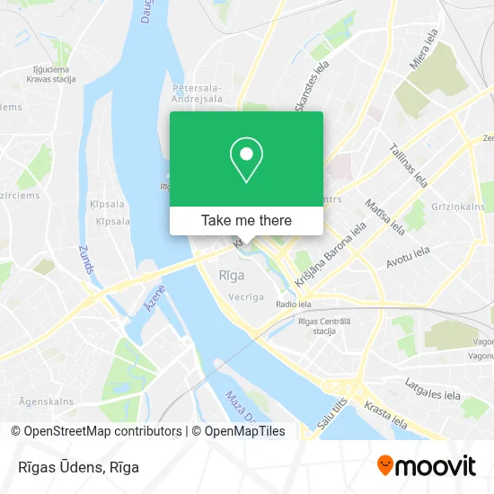Rīgas Ūdens map