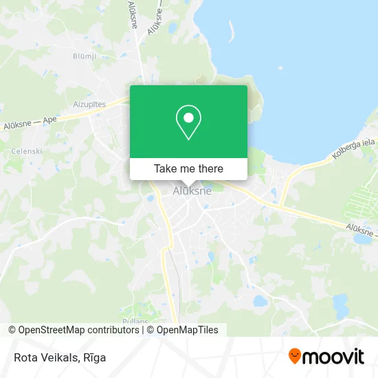 Rota Veikals map