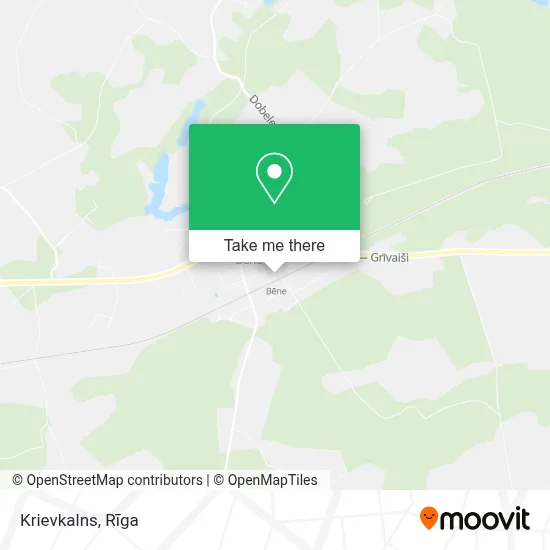 Krievkalns map