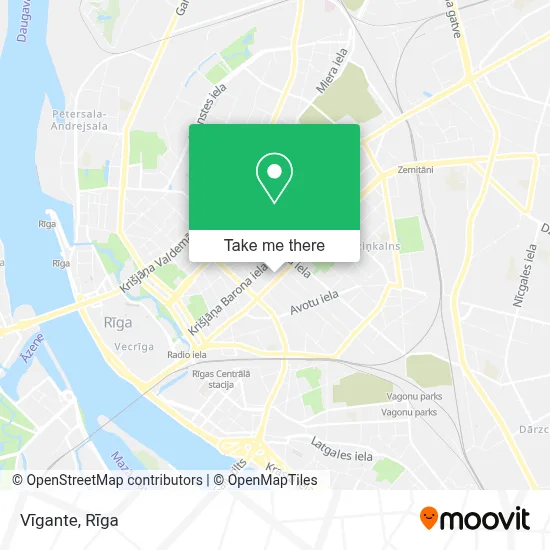 Vīgante map