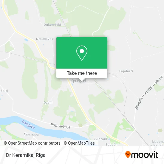Dr Keramika map