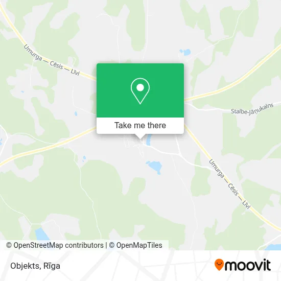 Objekts map