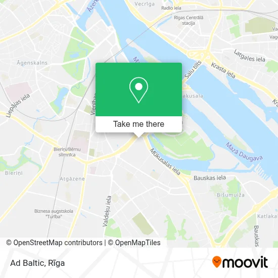 Ad Baltic map