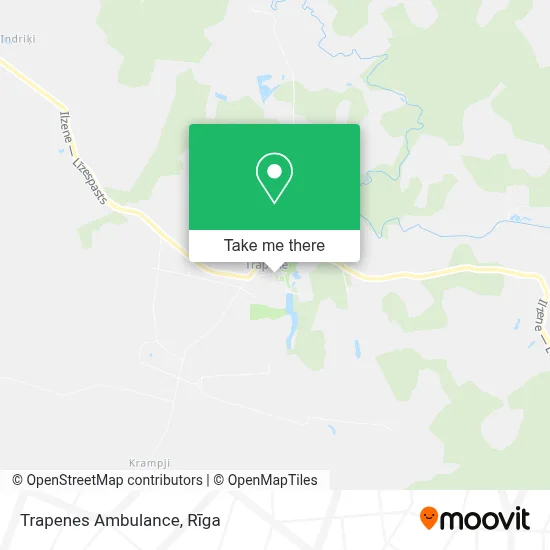 Trapenes Ambulance map