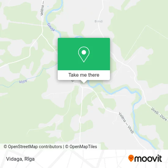 Vidaga map