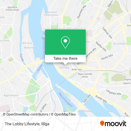 The Lobby Lifestyle map