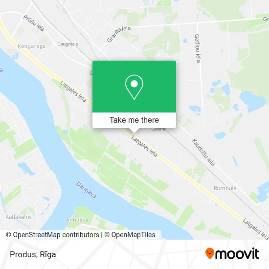 Produs map