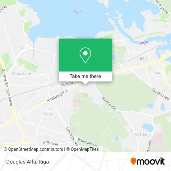 Douglas Alfa map