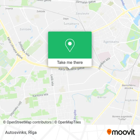 Autosvinks map
