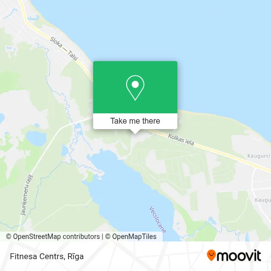 Fitnesa Centrs map