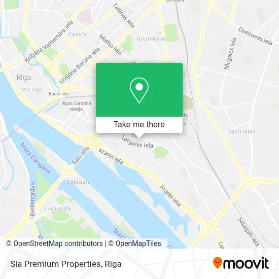 Sia Premium Properties map