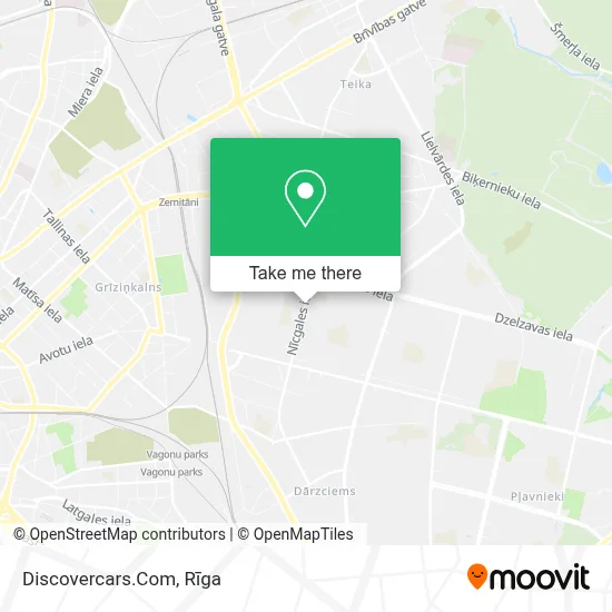 Discovercars.Com map