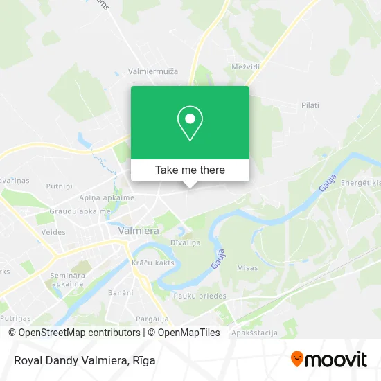 Royal Dandy Valmiera map