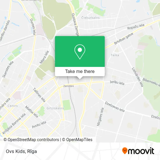 Ovs Kids map