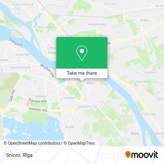 Sniom map