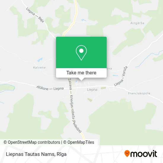Liepnas Tautas Nams map