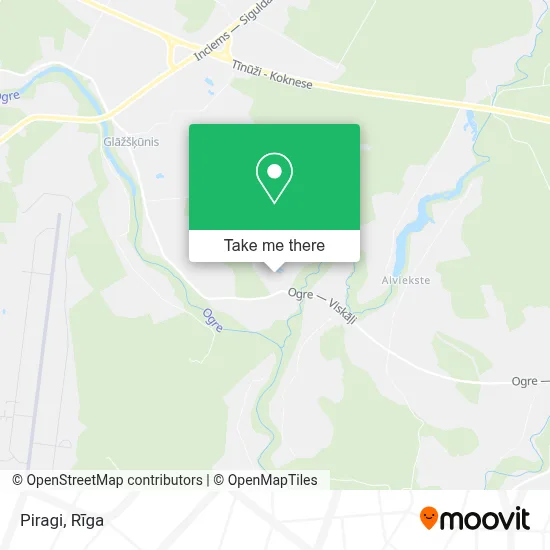 Piragi map