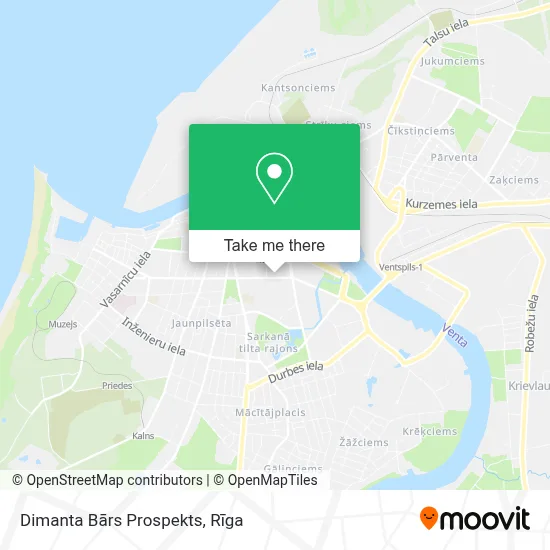 Dimanta Bārs Prospekts map