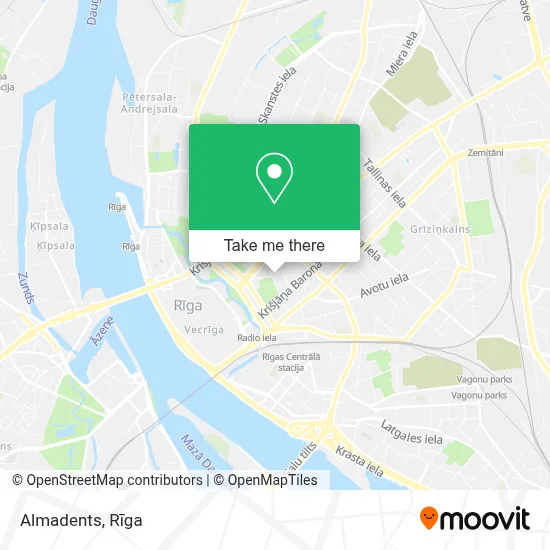 Almadents map