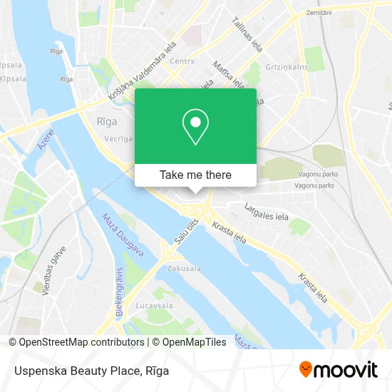 Uspenska Beauty Place map