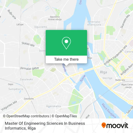 Master Of Engineering Sciences In Business Informatics map