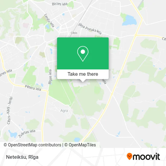Neteikšu map