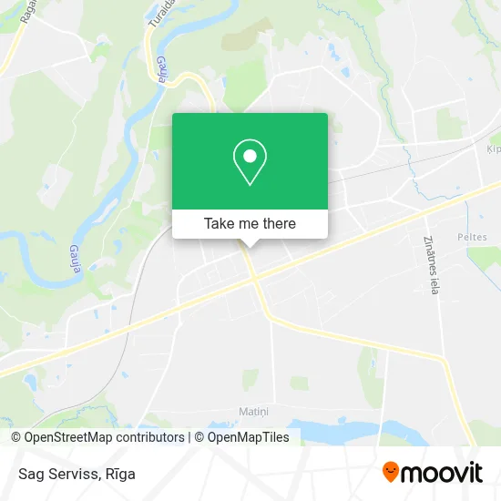 Sag Serviss map