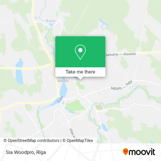 Sia Woodpro map