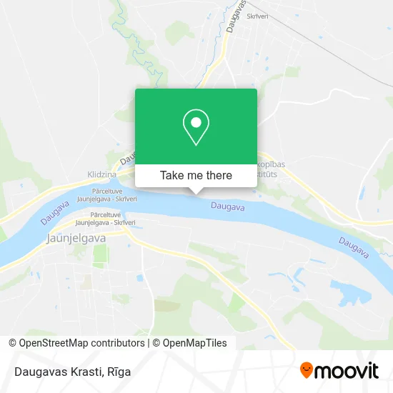 Daugavas Krasti map