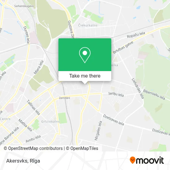 Akersvks map
