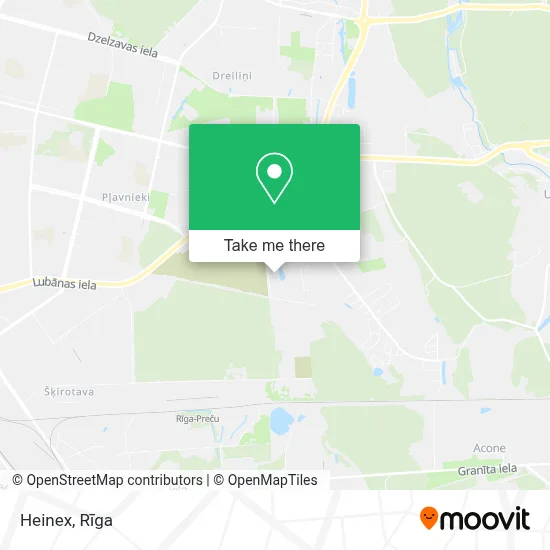 Heinex map