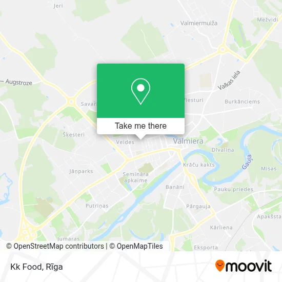 Kk Food map