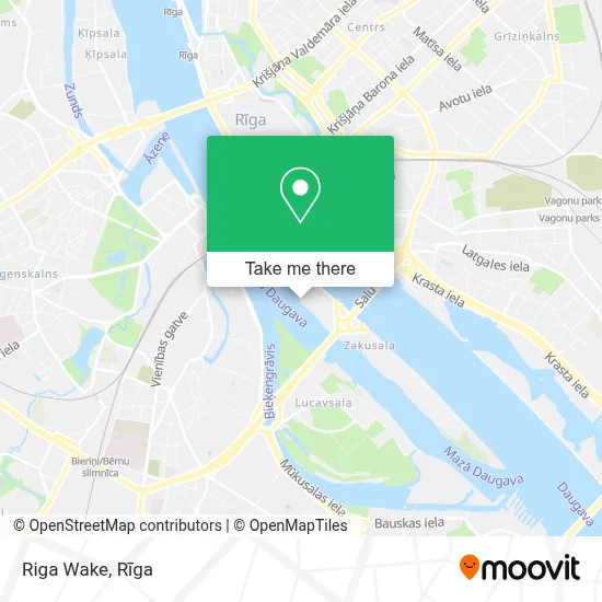 Riga Wake map