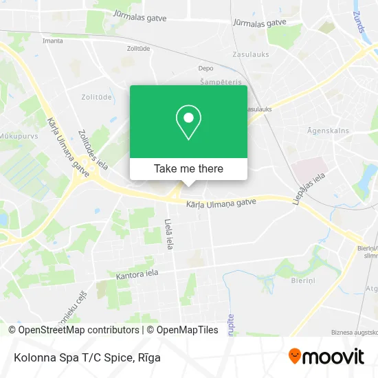 Kolonna Spa T/C Spice map