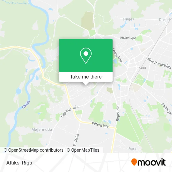 Altiks map