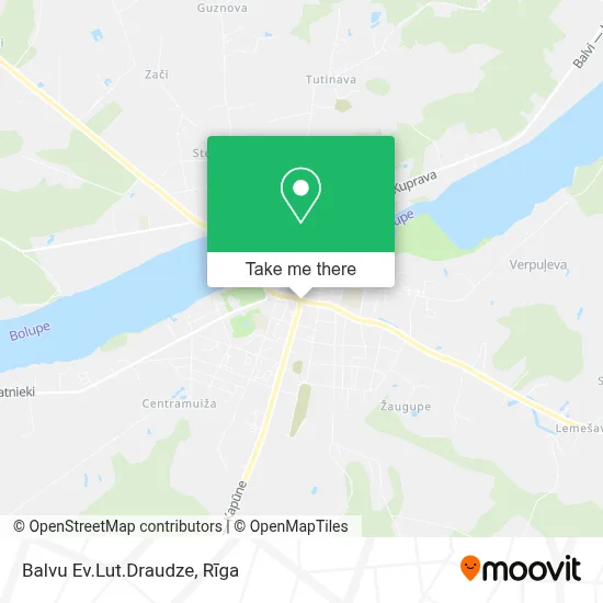 Balvu Ev.Lut.Draudze map