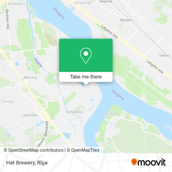Hat Brewery map