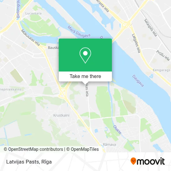 Latvijas Pasts map