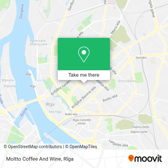 Moltto Coffee And Wine map