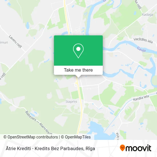 Ātrie Krediti - Kredits Bez Parbaudes map