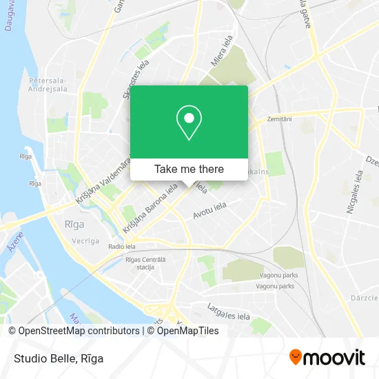 Studio Belle map
