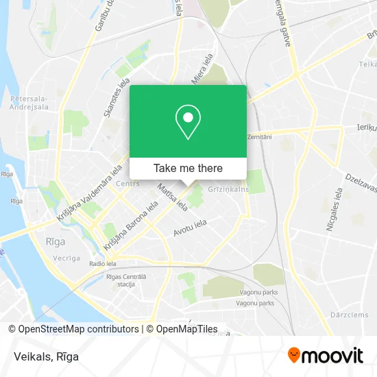 Veikals map