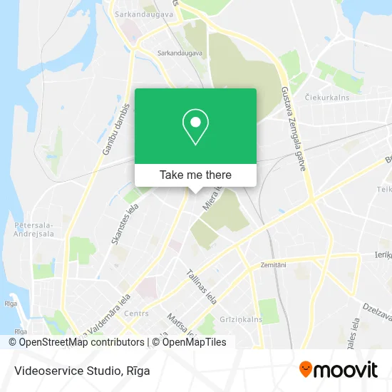 Videoservice Studio map