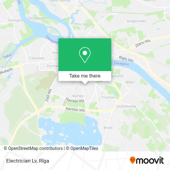Electrician Lv map
