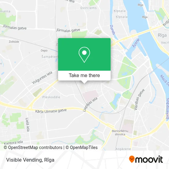 Visible Vending map