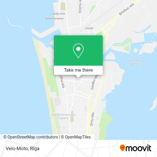 Velo-Moto map