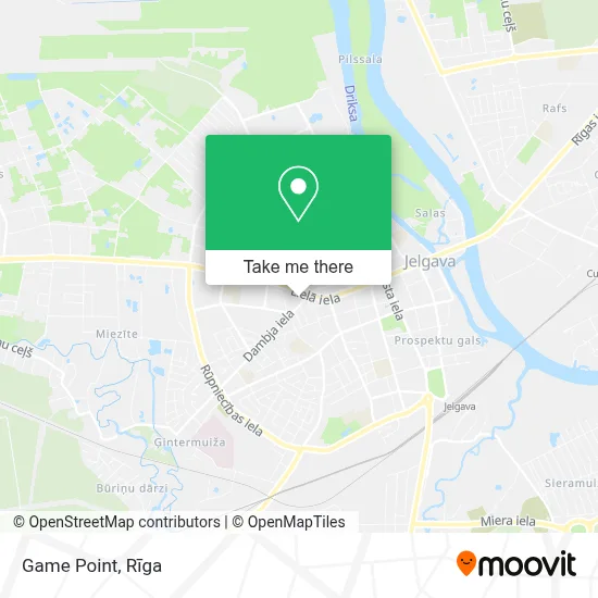 Game Point map