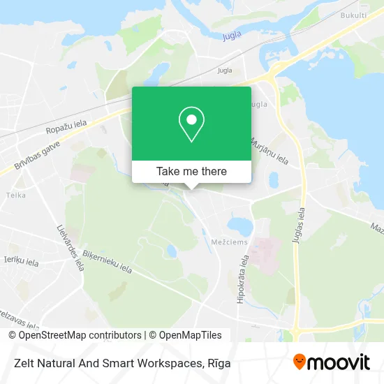 Zelt Natural And Smart Workspaces map